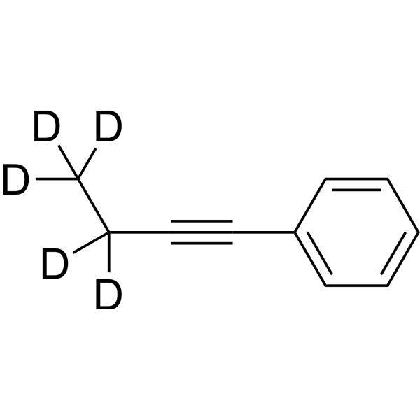 1-Butynylbenzene-d5 (1-Phenyl-1-butyne-d5) 1219803-38-9